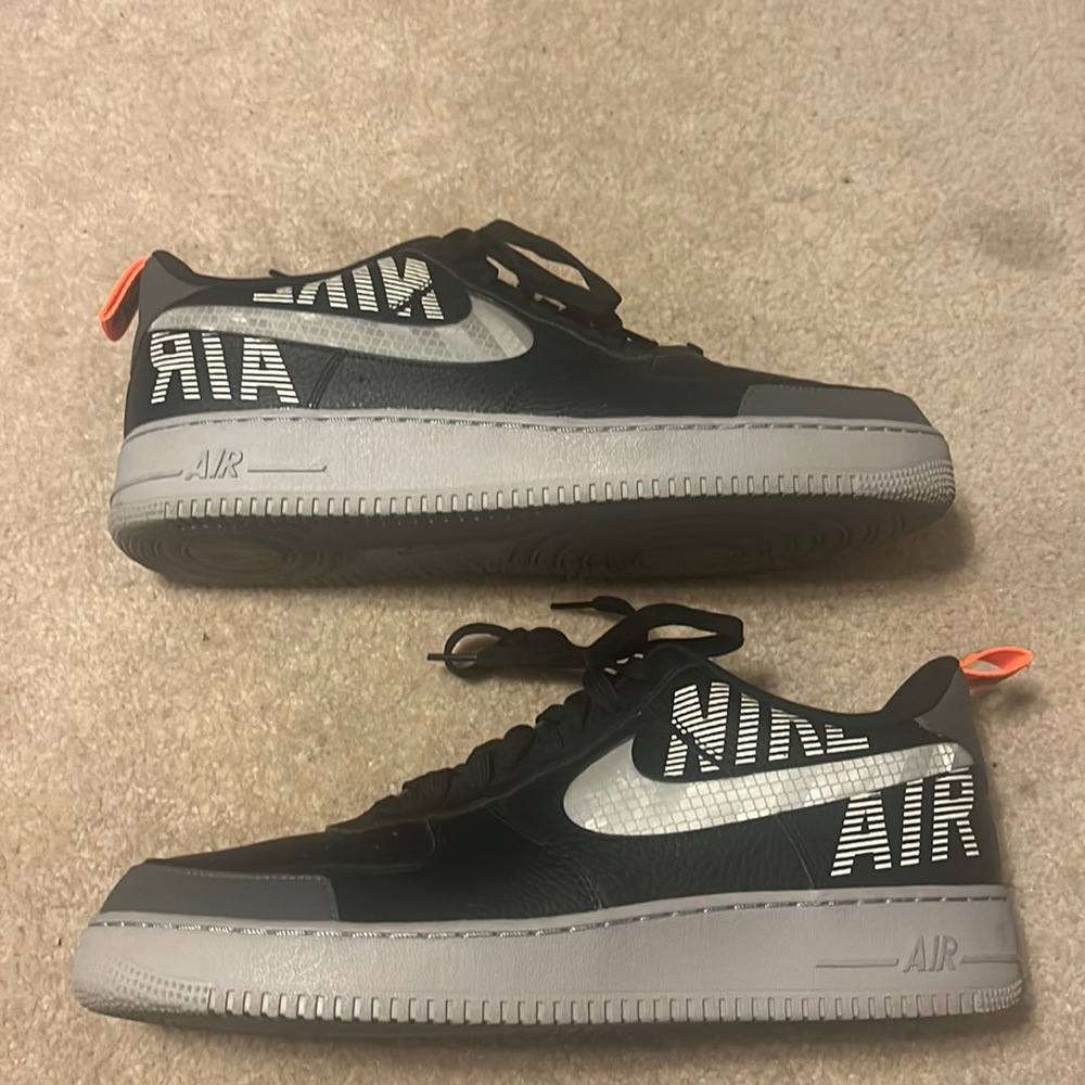 Nike Air Force Black and Gray Size 13